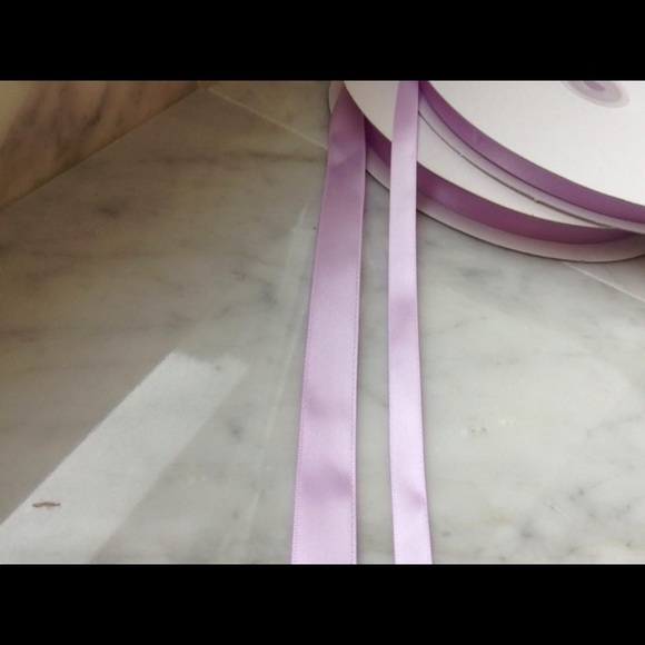 5 x 100  yards Soft Satin Ribbon x3/8” wide - Picture 6 of 8